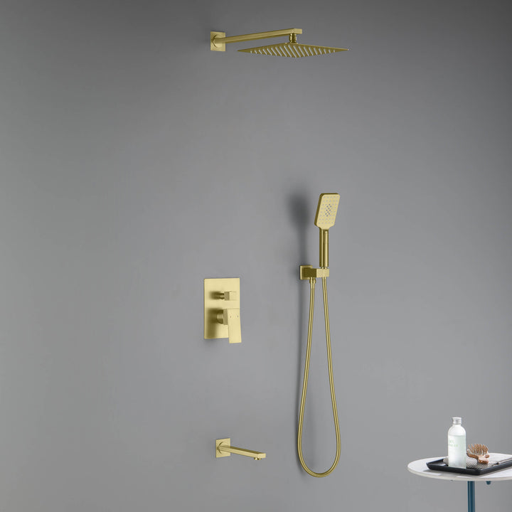Quadra Pressure-Balanced Wall Mount Shower System