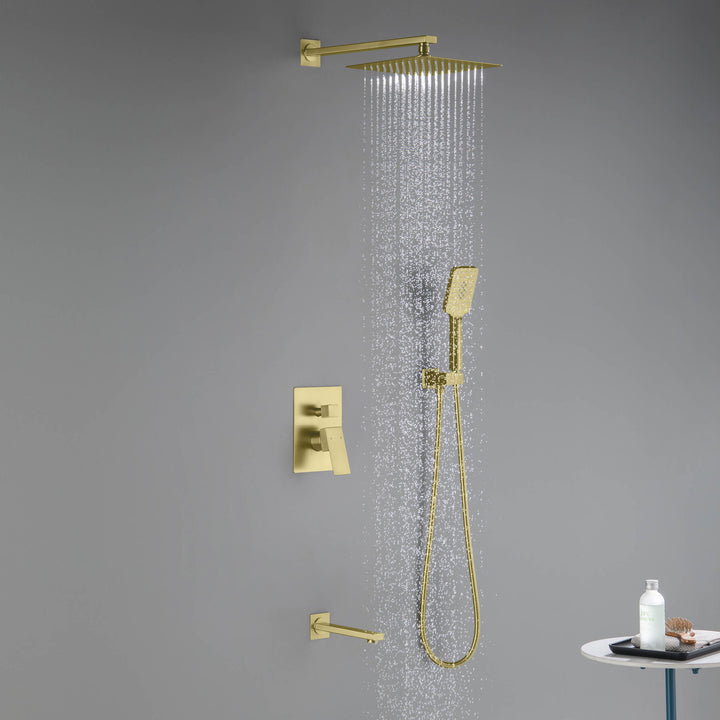 Quadra Pressure-Balanced Wall Mount Shower System