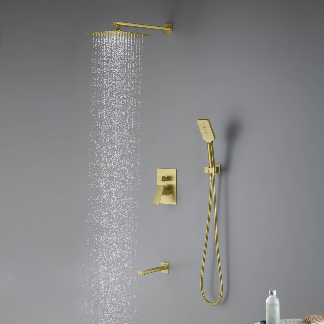 Quadra Pressure-Balanced Wall Mount Shower System