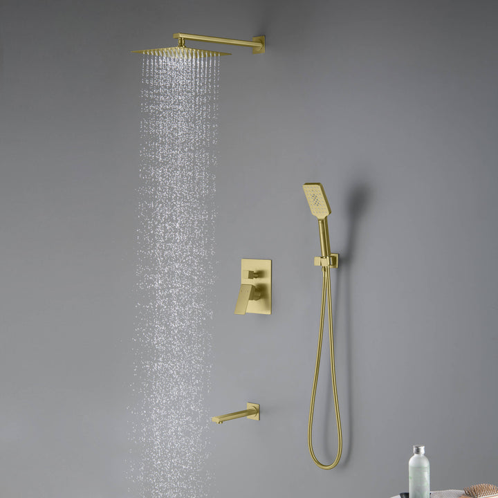 Quadra Pressure-Balanced Wall Mount Shower System