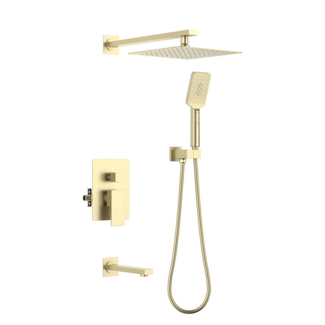 Quadra Pressure-Balanced Wall Mount Shower System