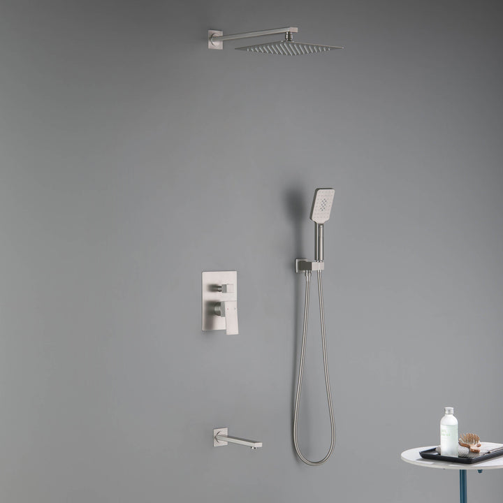 Quadra Pressure-Balanced Wall Mount Shower System