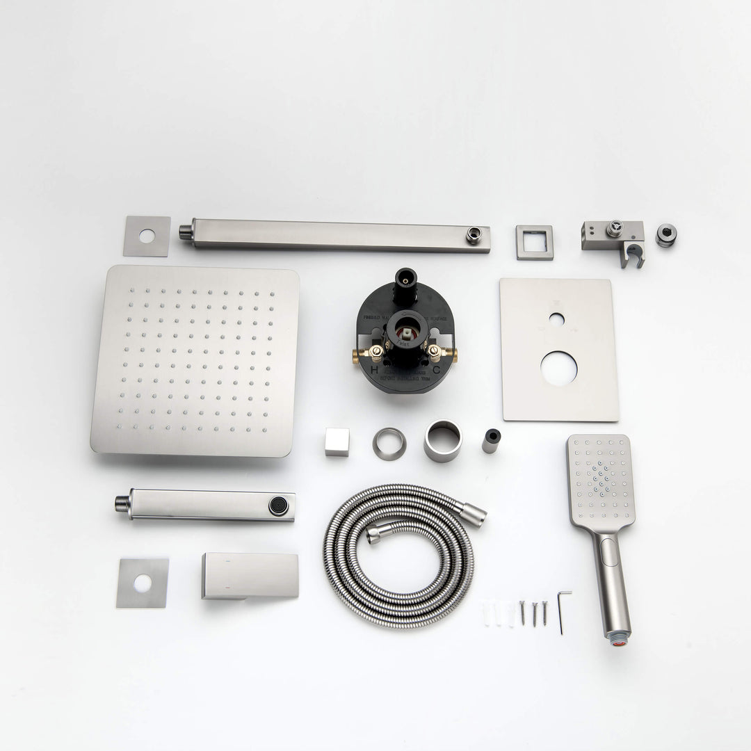 Quadra Pressure-Balanced Wall Mount Shower System