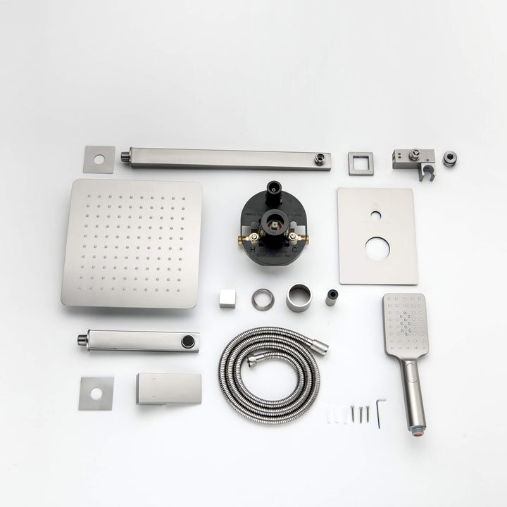 Quadra Pressure-Balanced Wall Mount Shower System