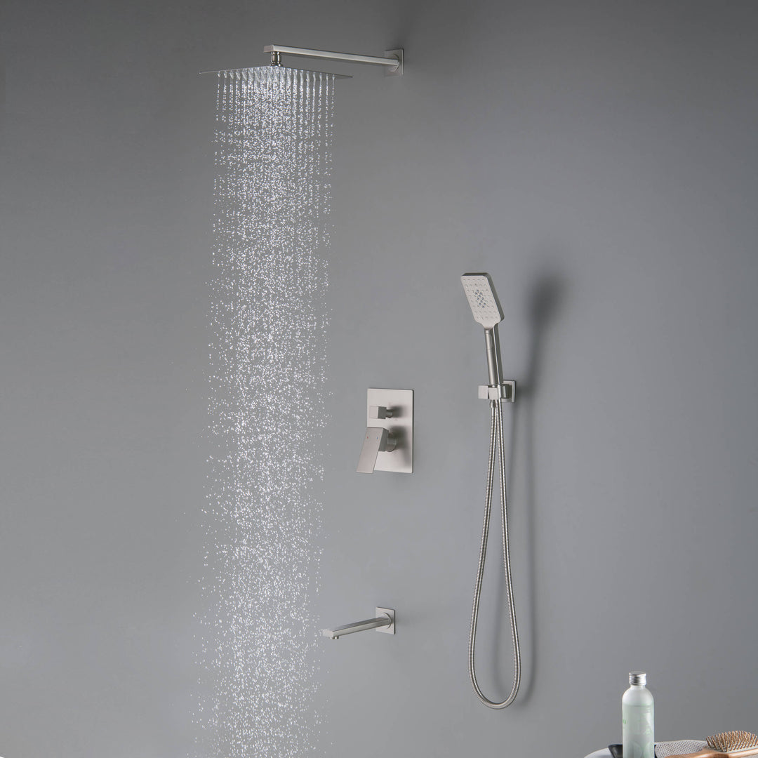 Quadra Pressure-Balanced Wall Mount Shower System