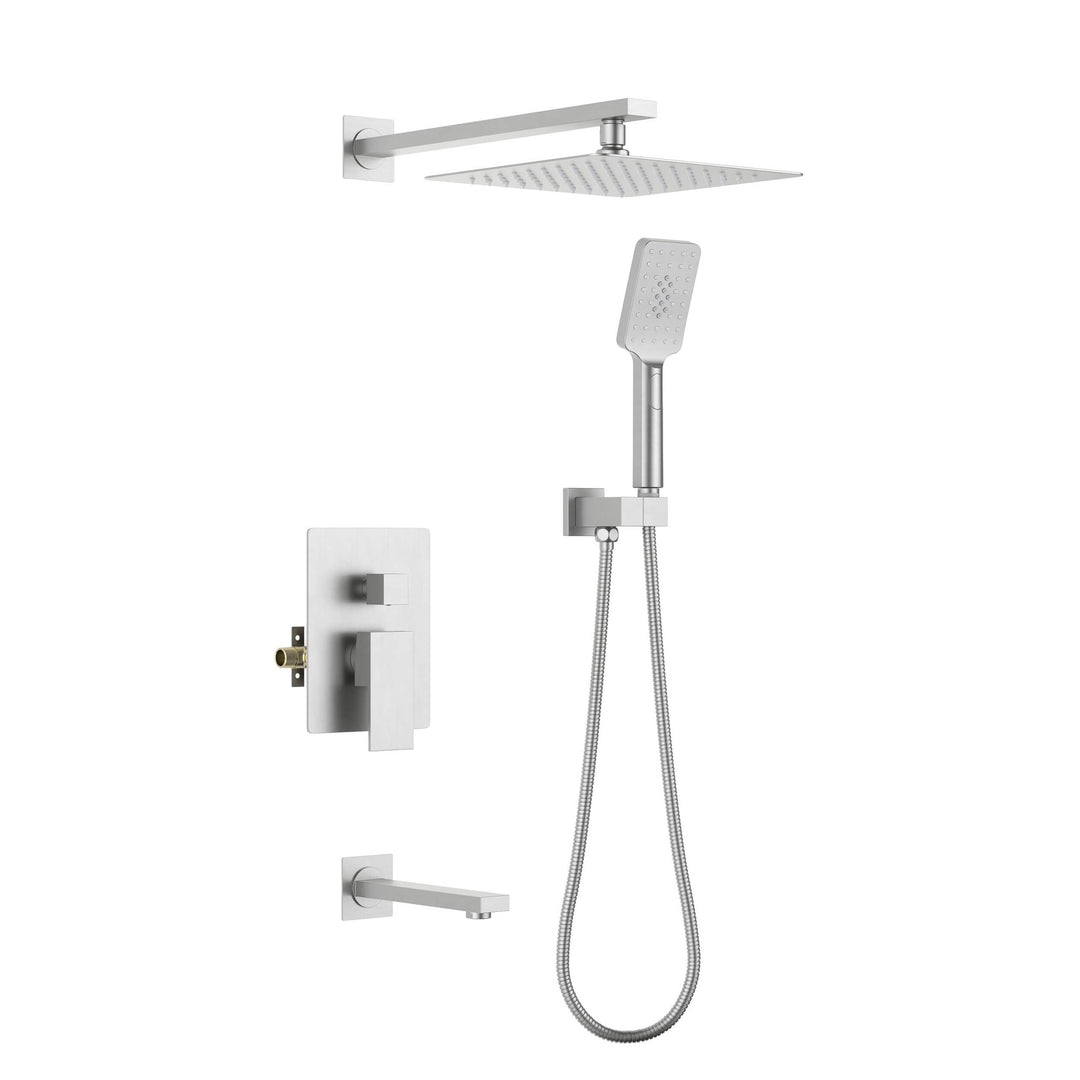Quadra Pressure-Balanced Wall Mount Shower System