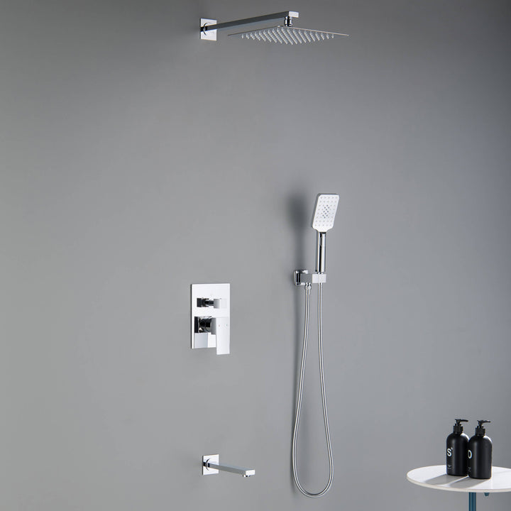 Quadra Pressure-Balanced Wall Mount Shower System