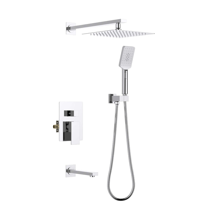 Quadra Pressure-Balanced Wall Mount Shower System