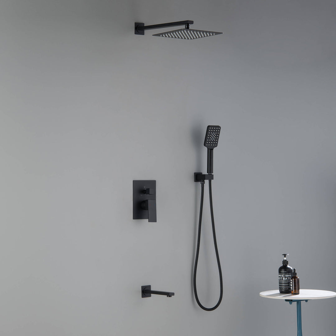 Quadra Pressure-Balanced Wall Mount Shower System