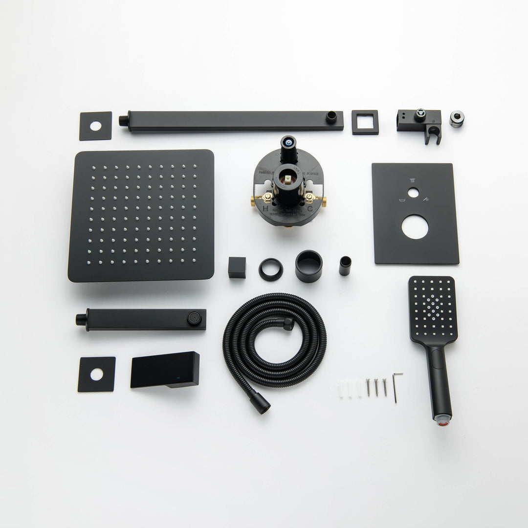 Quadra Pressure-Balanced Wall Mount Shower System