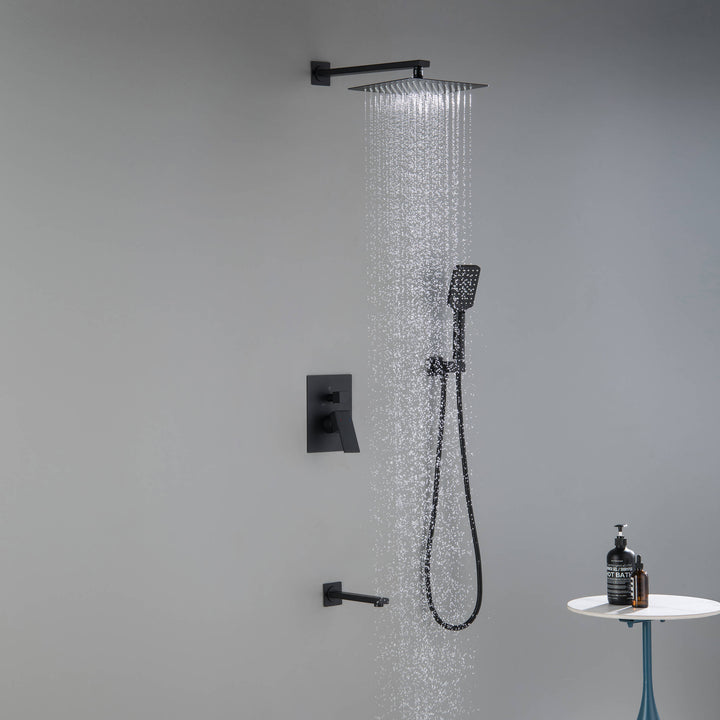 Quadra Pressure-Balanced Wall Mount Shower System