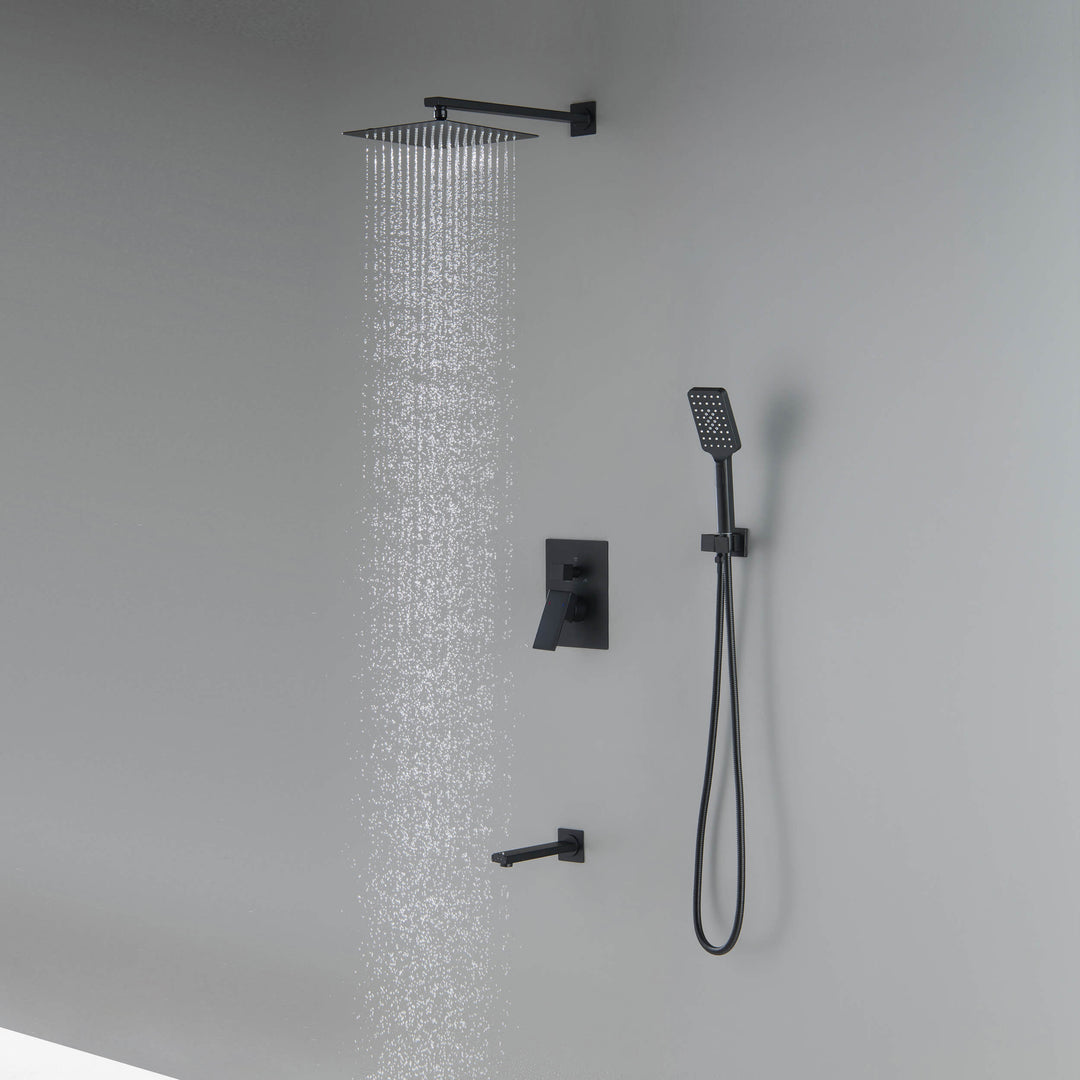 Quadra Pressure-Balanced Wall Mount Shower System