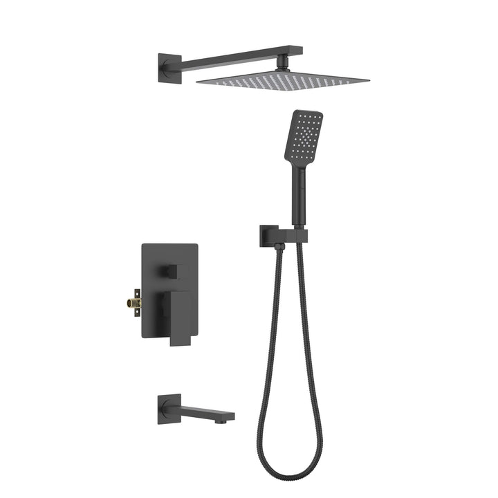Quadra Pressure-Balanced Wall Mount Shower System