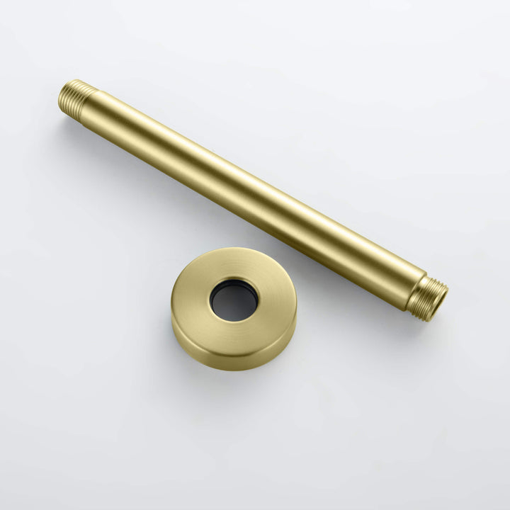 Halo Pressure-Balanced 3-Function Ceiling-Mount Shower System with Rough-In Valve