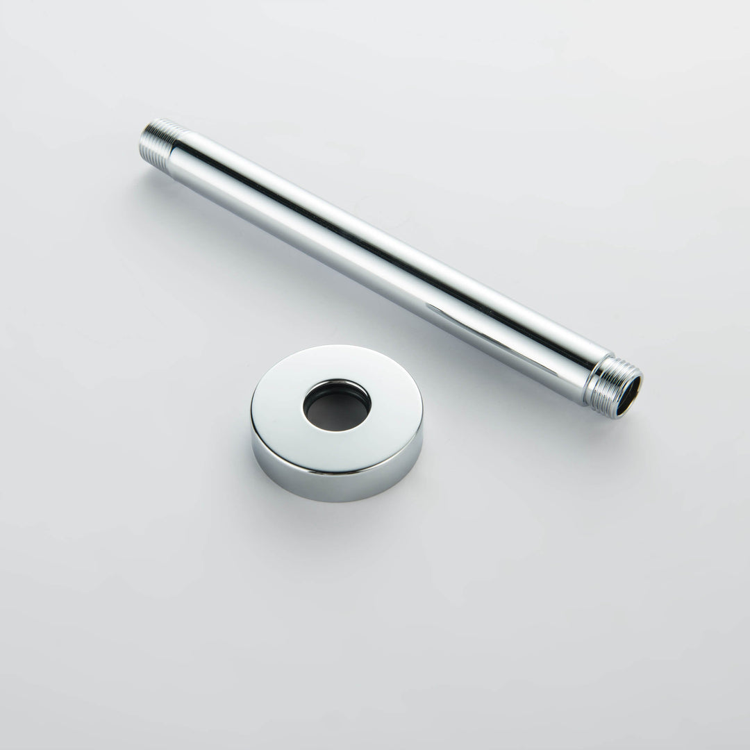 Halo Pressure-Balanced 3-Function Ceiling-Mount Shower System with Rough-In Valve