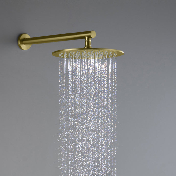 Halo 2-Function Thermostatic Wall-Mount Shower System with Rough-In Valve