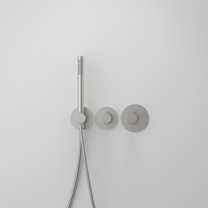 Halo 2-Function Thermostatic Wall-Mount Shower System with Rough-In Valve