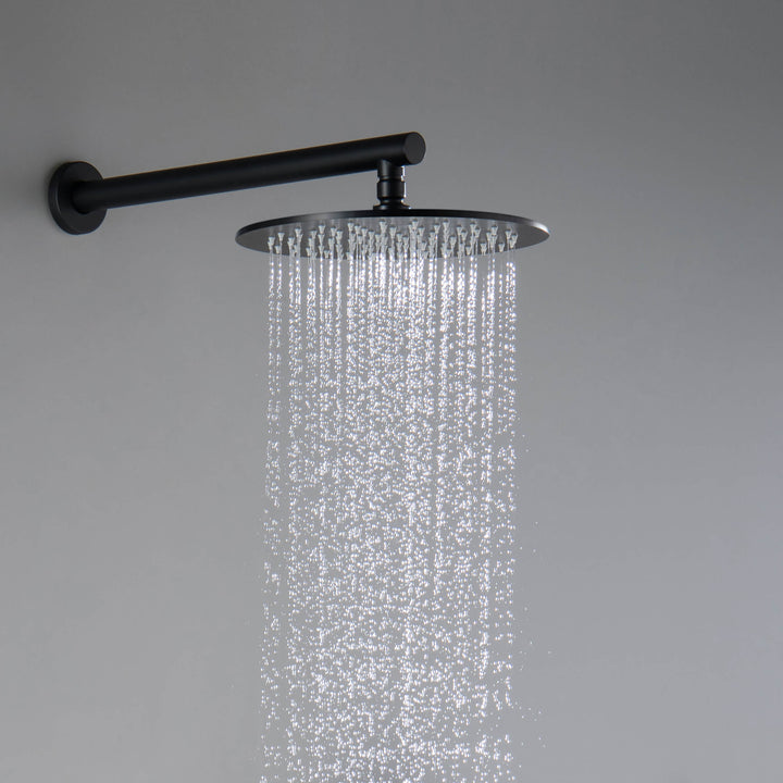 Halo 2-Function Thermostatic Wall-Mount Shower System with Rough-In Valve