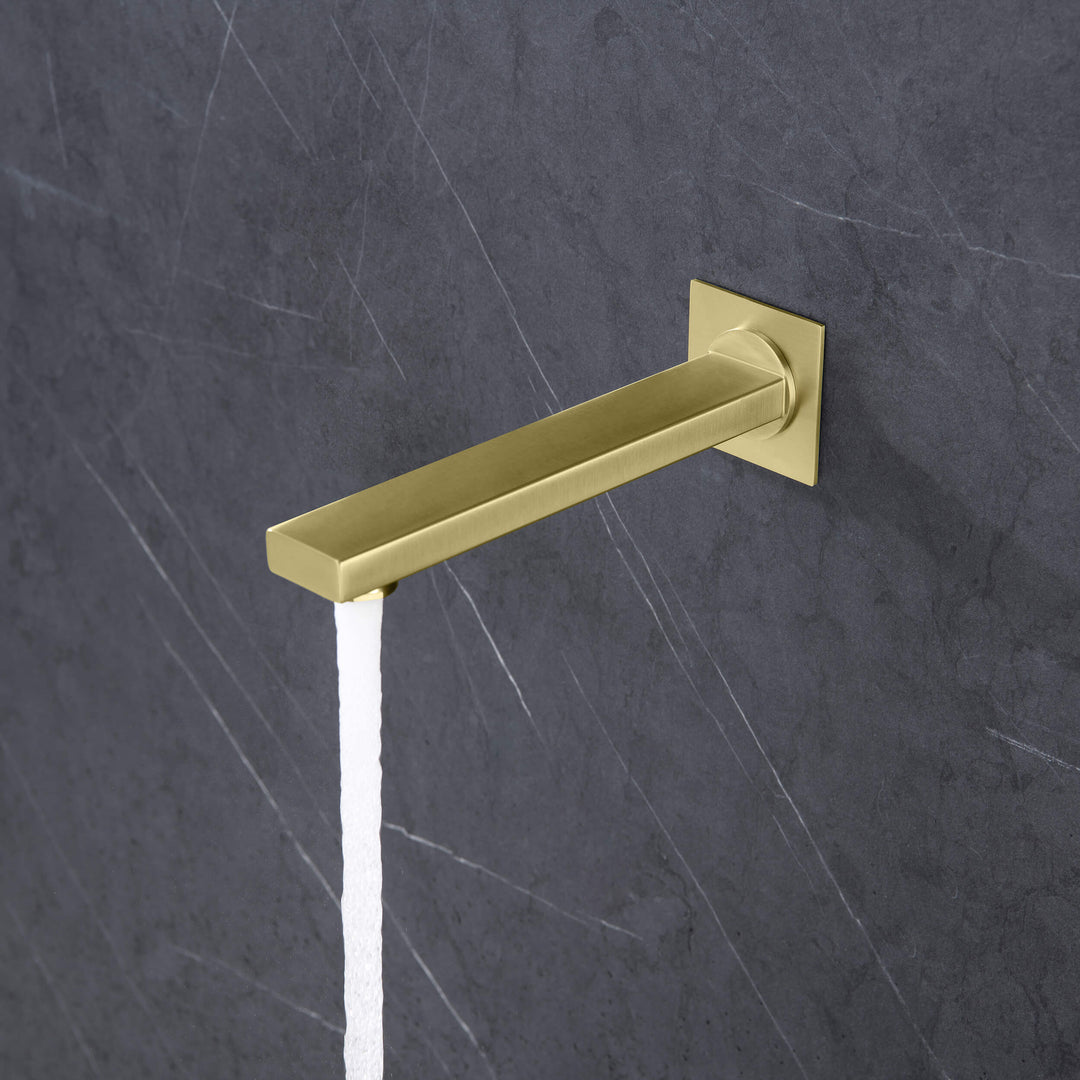 Quadra Pressure-Balanced 3-Function Ceiling Mount Shower System with Rough-In Valve