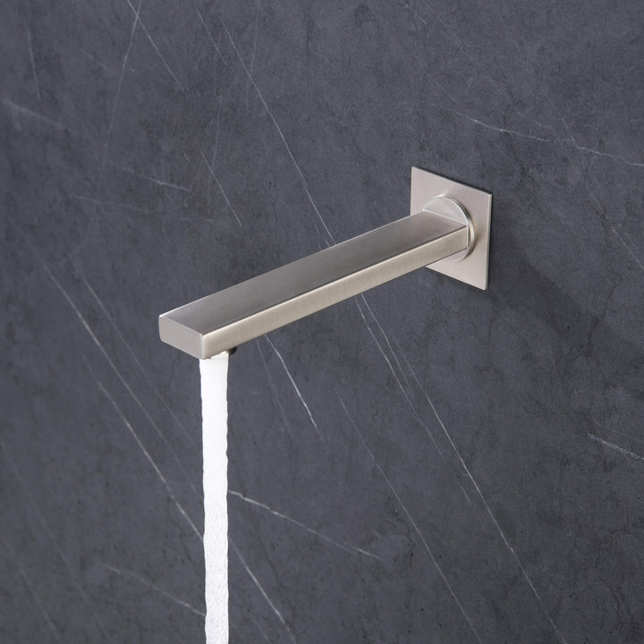 Quadra Pressure-Balanced 3-Function Ceiling Mount Shower System with Rough-In Valve