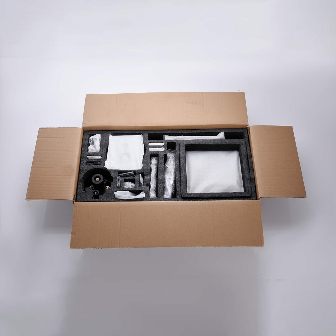 Quadra Pressure-Balanced 3-Function Ceiling Mount Shower System with Rough-In Valve