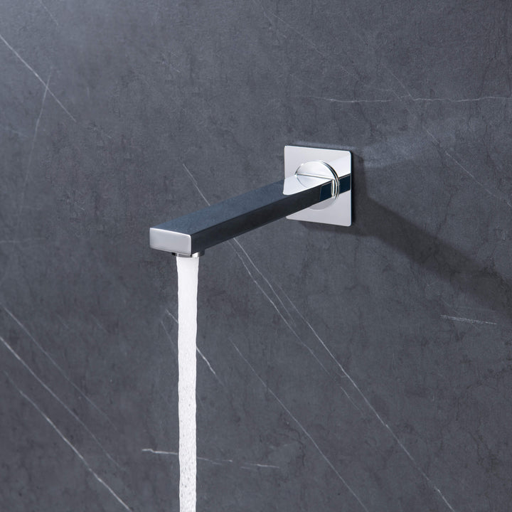 Quadra Pressure-Balanced 3-Function Ceiling Mount Shower System with Rough-In Valve