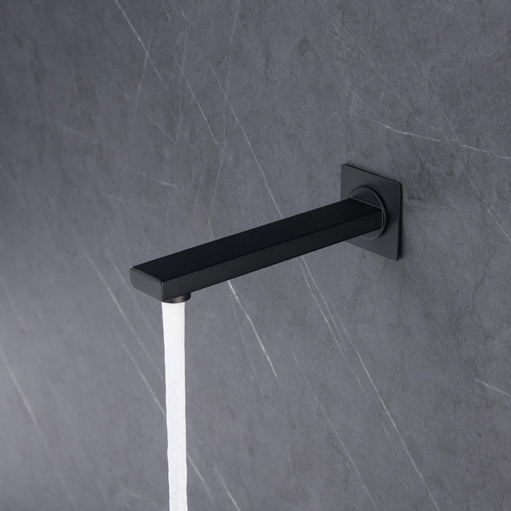 Quadra Pressure-Balanced 3-Function Ceiling Mount Shower System with Rough-In Valve