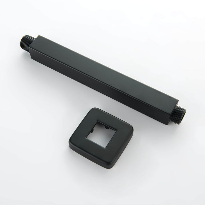 Quadra Pressure-Balanced 3-Function Ceiling Mount Shower System with Rough-In Valve