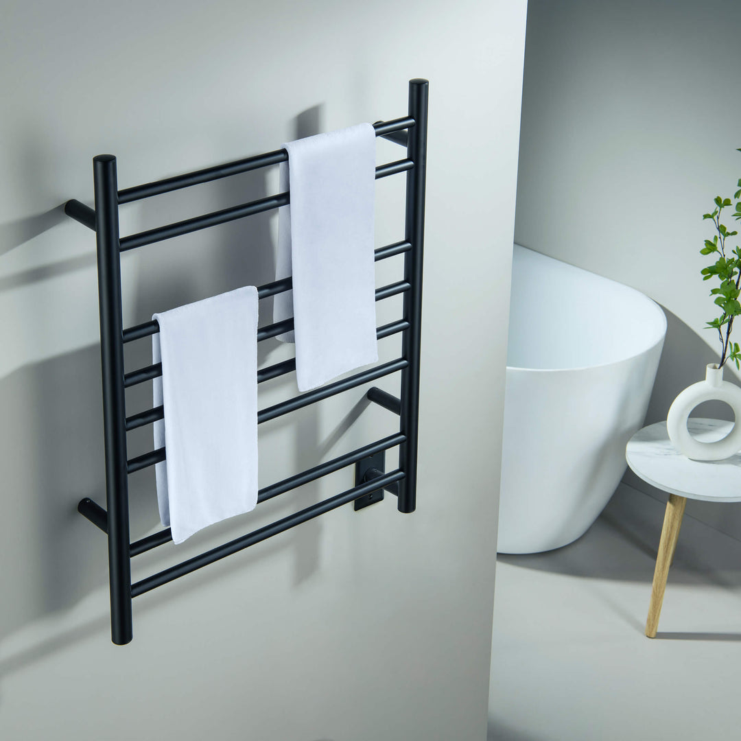 24" x 30-1/4" ETL Hardwired/Plug-In Wall-Mounted Stainless Steel Towel Warmer
