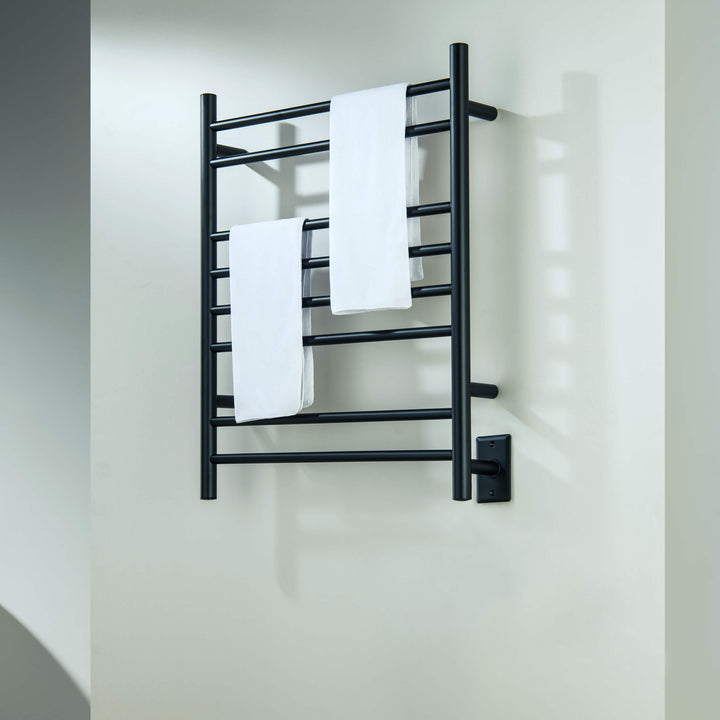 24" x 30-1/4" ETL Hardwired/Plug-In Wall-Mounted Stainless Steel Towel Warmer