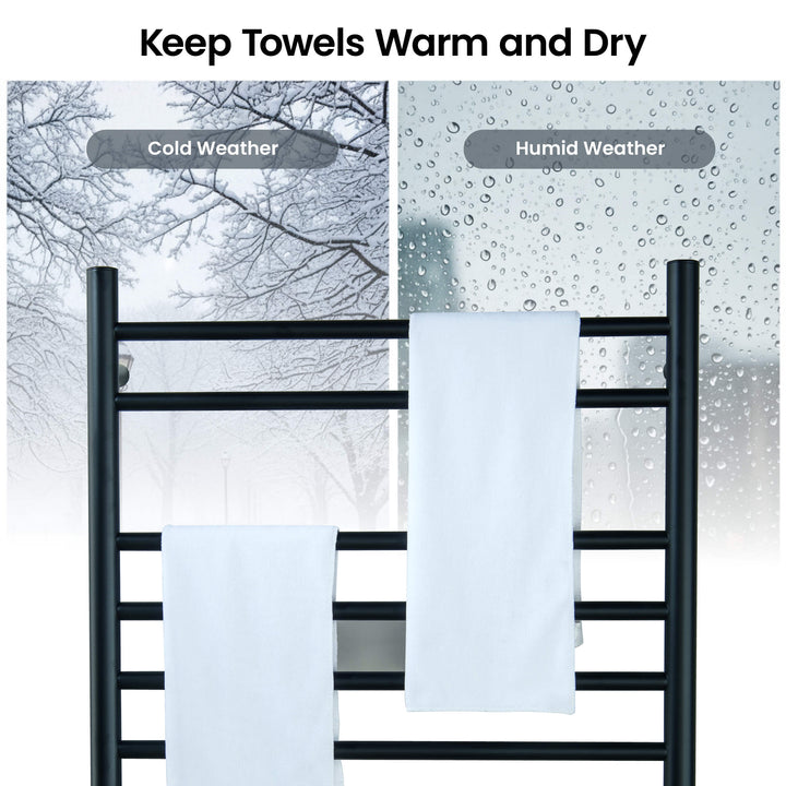 24" x 30-1/4" ETL Hardwired/Plug-In Wall-Mounted Stainless Steel Towel Warmer