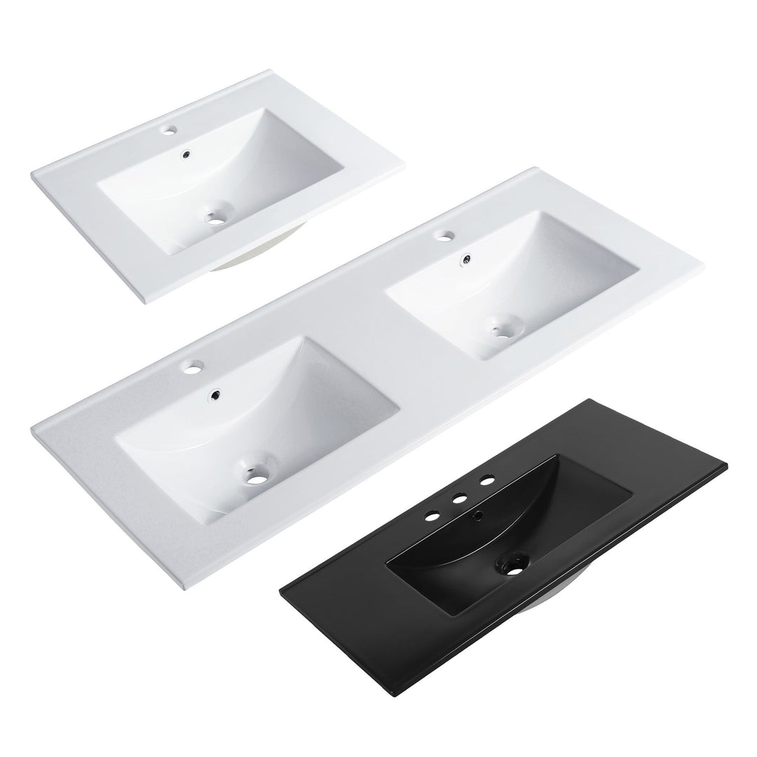 Top-Mount Ceramic Basin | ANVE Kitchen & Bath