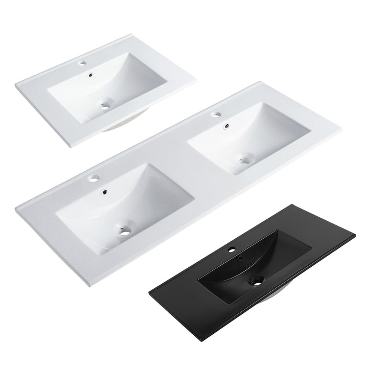 Positano Top-Mount Ceramic Basin