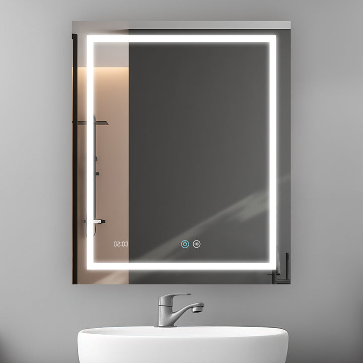 Daytona 24" x 30" LED Bathroom Mirror, Anti-Fog