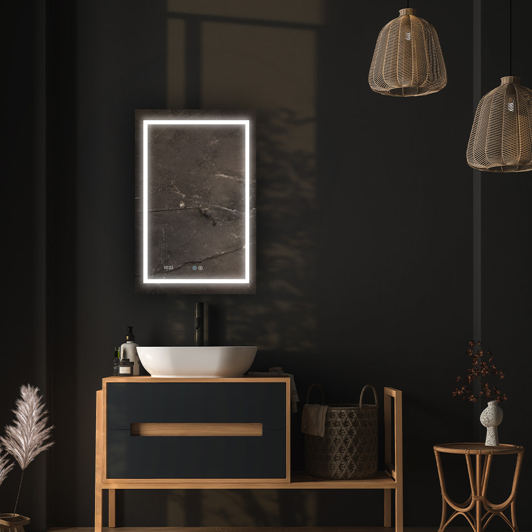 Daytona 24" x 36" LED Bathroom Mirror, Anti-Fog