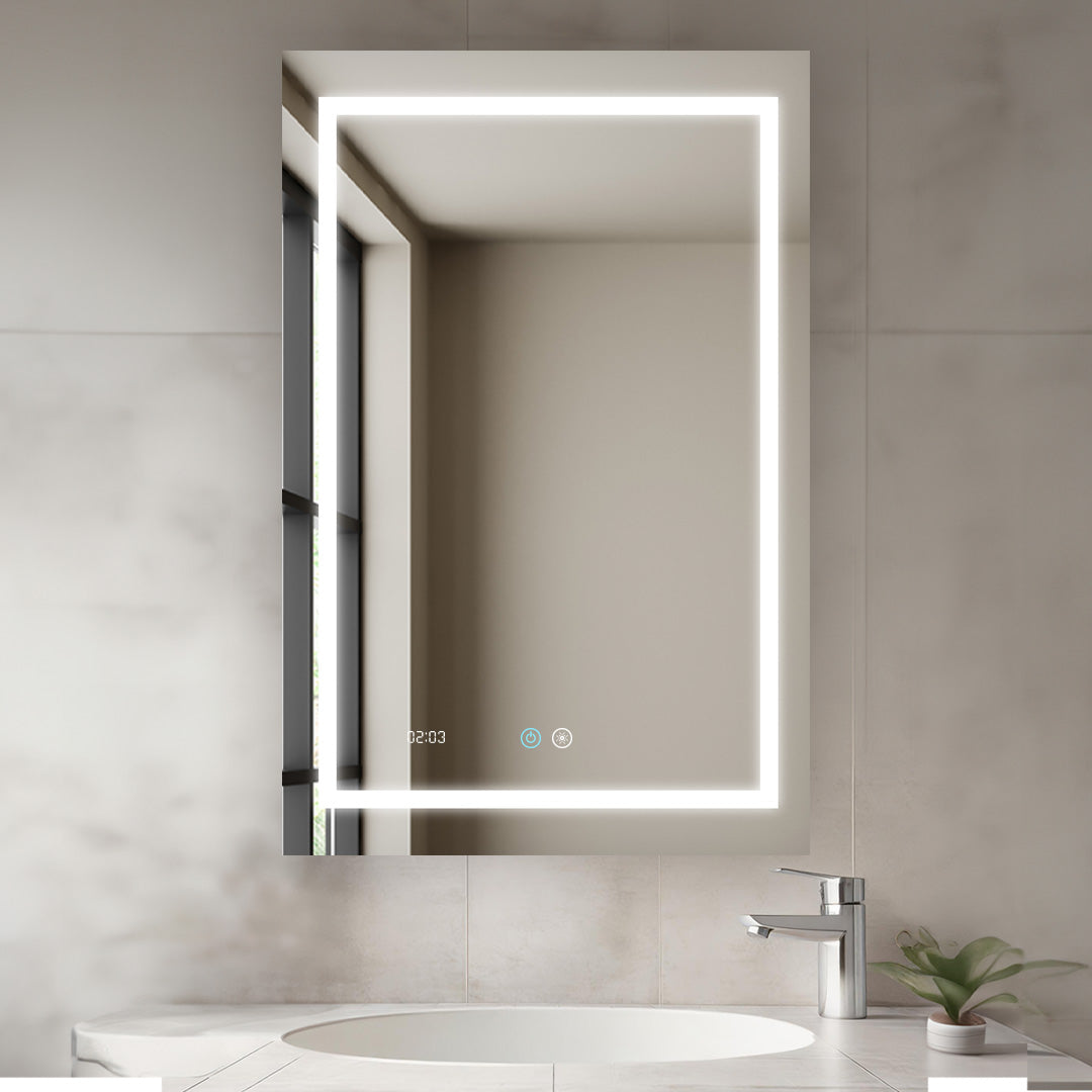 Daytona 24" x 36" LED Bathroom Mirror, Anti-Fog