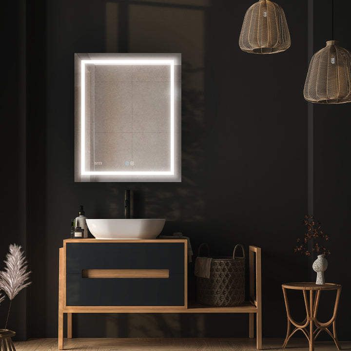 Daytona 30" x 40" LED Bathroom Mirror, Anti-Fog