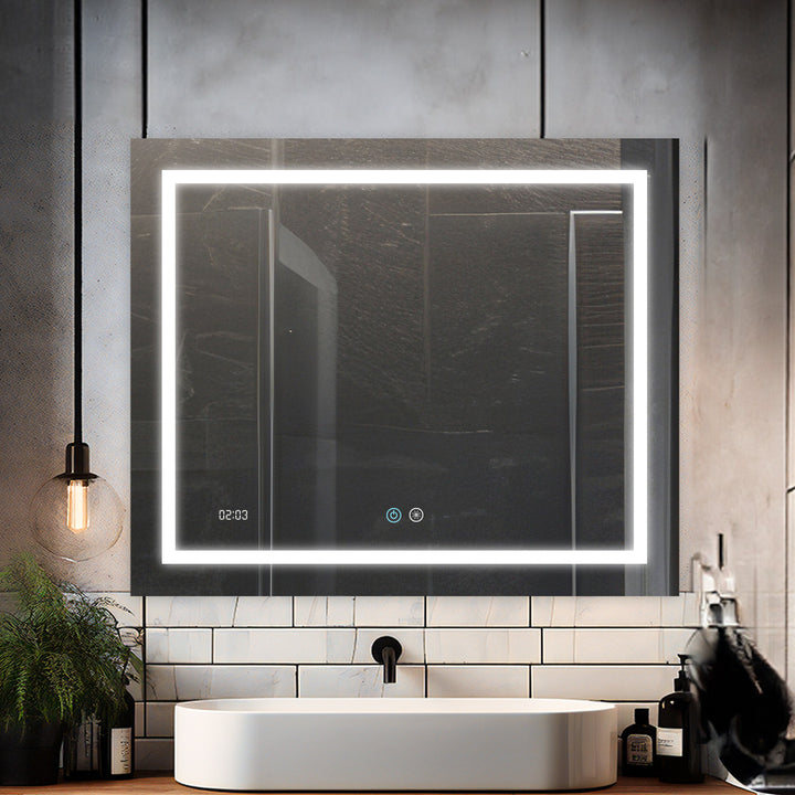 Daytona 36" x 30" LED Bathroom Mirror, Anti-Fog