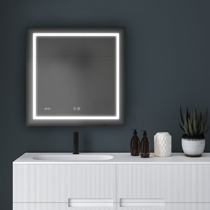 Daytona 36" x 36" LED Bathroom Mirror, Anti-Fog