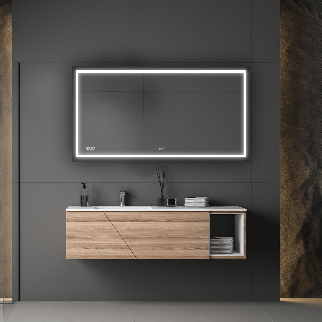 Daytona 72" x 36" LED Bathroom Mirror, Anti-Fog