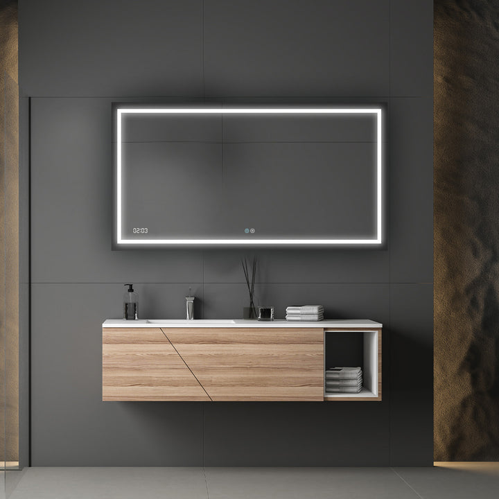 Daytona 72" x 36" LED Bathroom Mirror, Anti-Fog