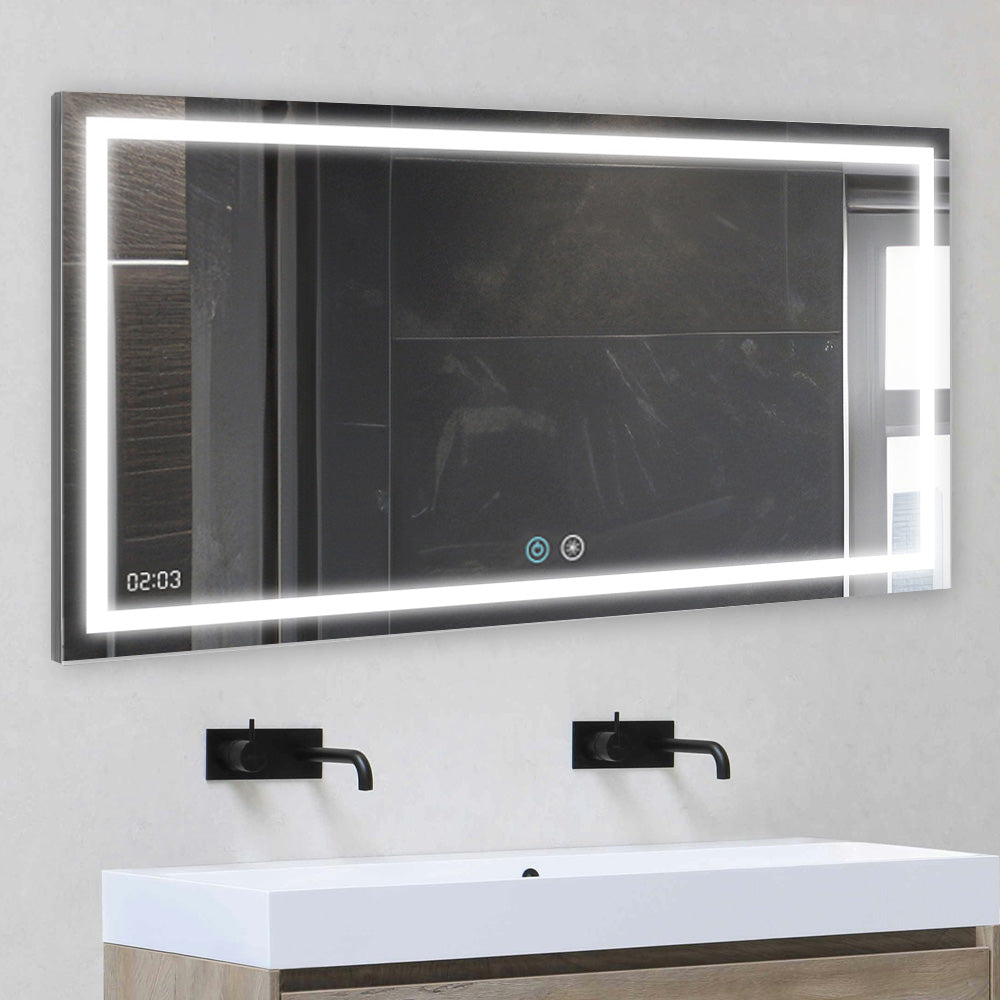 Daytona 84" x 36" LED Bathroom Mirror, Anti-Fog | ANVE Kitchen &amp; Bath