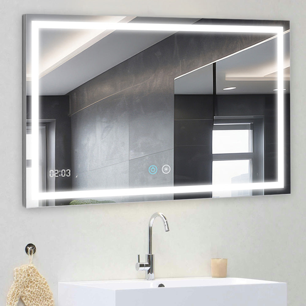 Daytona 48" x 36" LED Bathroom Mirror, Anti-Fog | ANVE Kitchen &amp; Bath