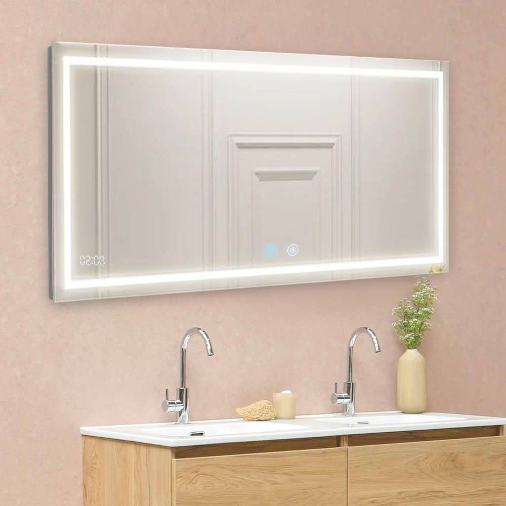 Daytona 72" x 36" LED Bathroom Mirror, Anti-Fog | ANVE Kitchen & Bath