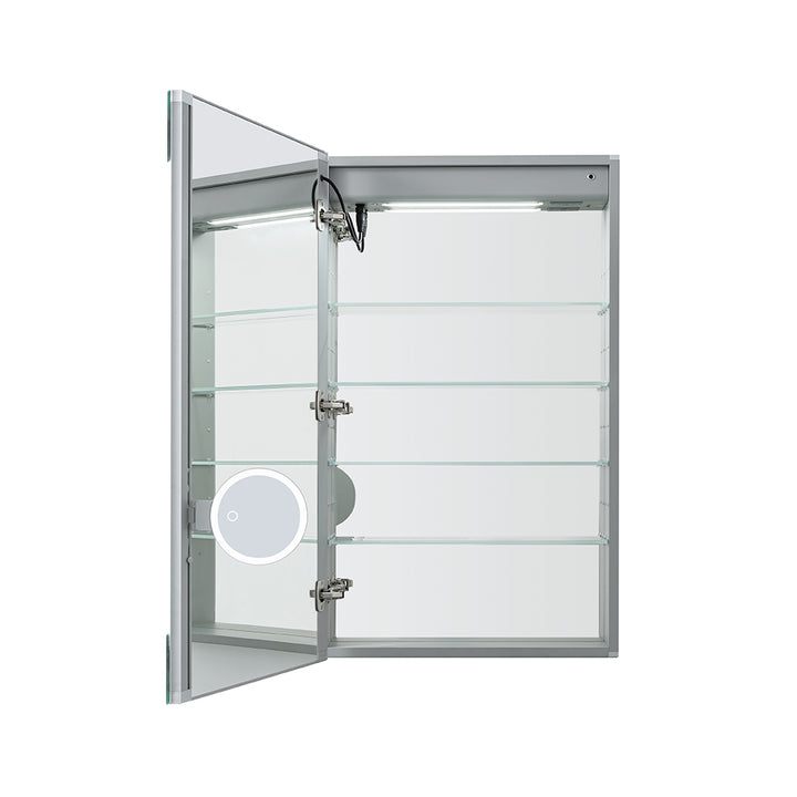 Edge Royale 20" x 32" Left Hinge LED Lighted Medicine Cabinet
