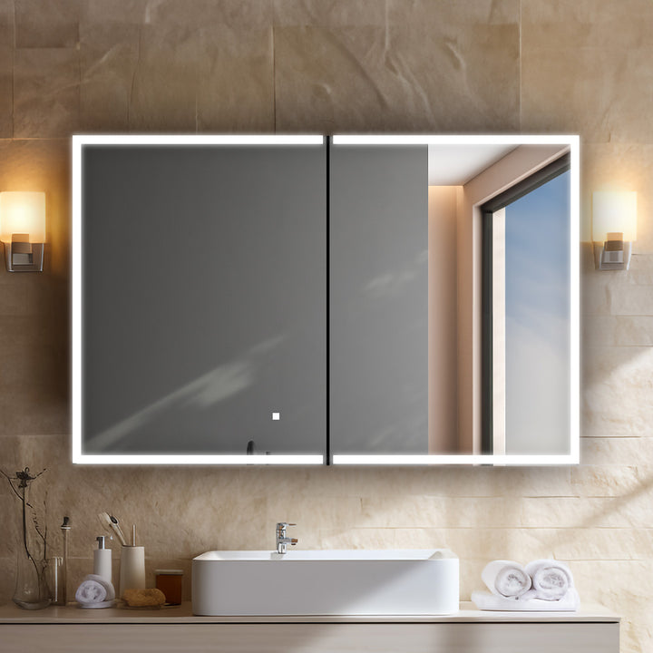 Edge Royale 48" x 32" LED Lighted Medicine Cabinet
