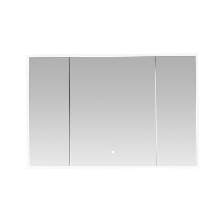 Edge Royale 48" x 32" LED Lighted Triple Door Medicine Cabinet