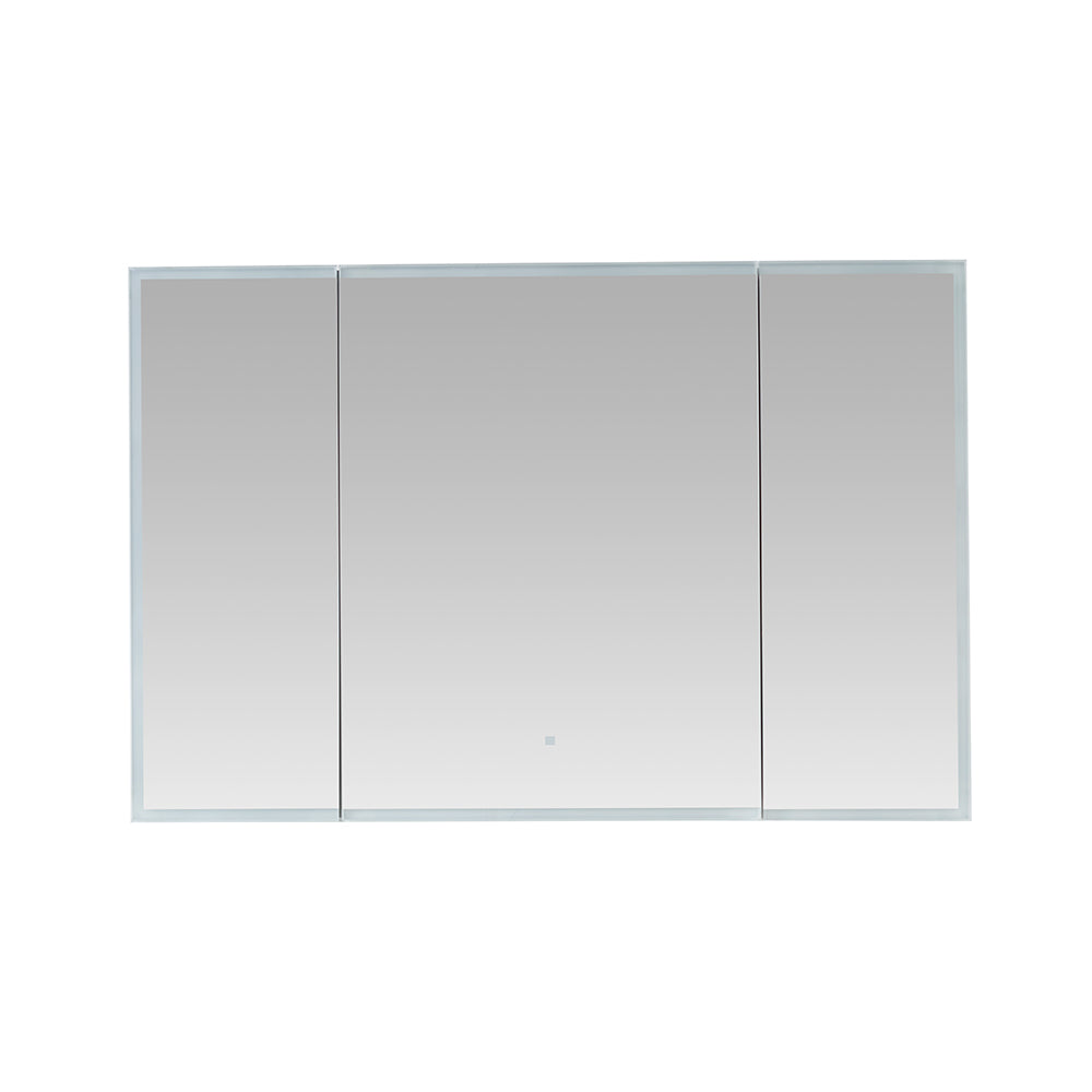 Edge Royale 48" x 32" LED Lighted Triple Door Medicine Cabinet