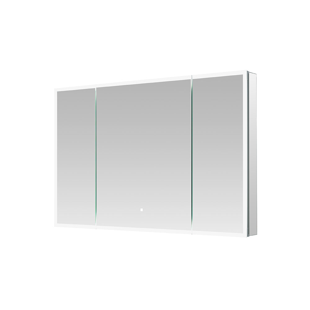 Edge Royale 48" x 32" LED Lighted Triple Door Medicine Cabinet