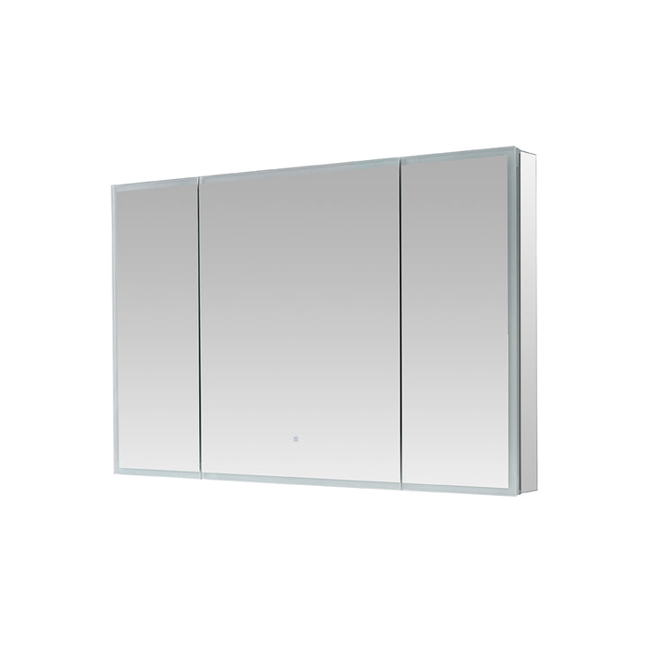 Edge Royale 48" x 32" LED Lighted Triple Door Medicine Cabinet